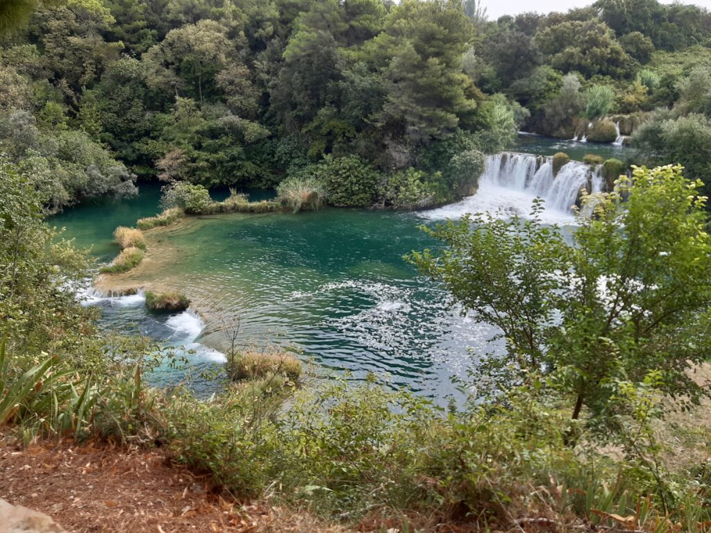 waterfalls, hiking, Krka National Park, Croatia, Europe, travel 