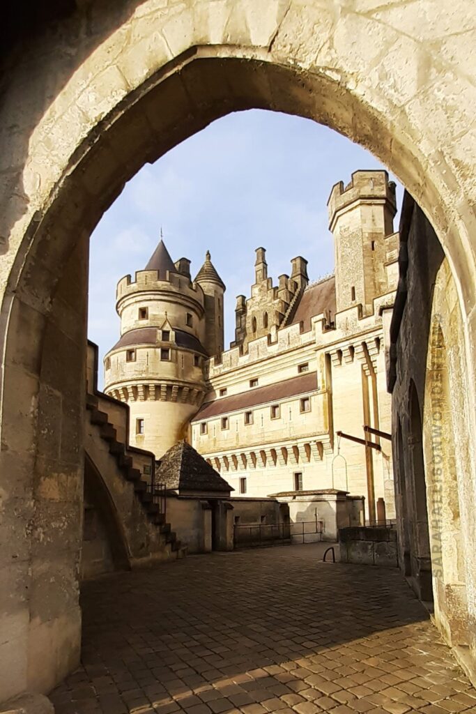 castles, French castle, castles near Paris, France, Europe, travel, Pierrefonds