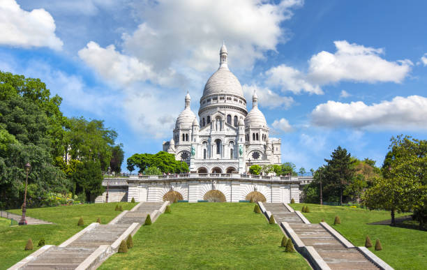 Sacre Coeur, Montmartre, Paris, France, churches, travel, Europe