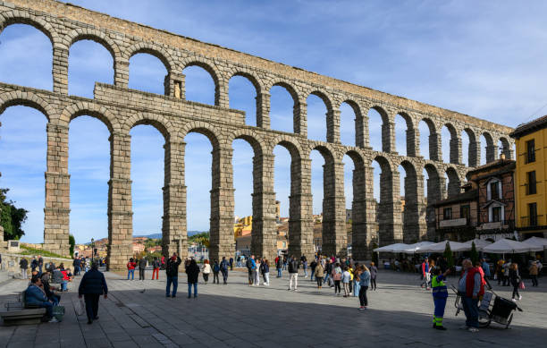 Roman aqueduct, Segovia, Spain, Europe, travel, travel Europe, travel Spain, Spain travel, Europe travel